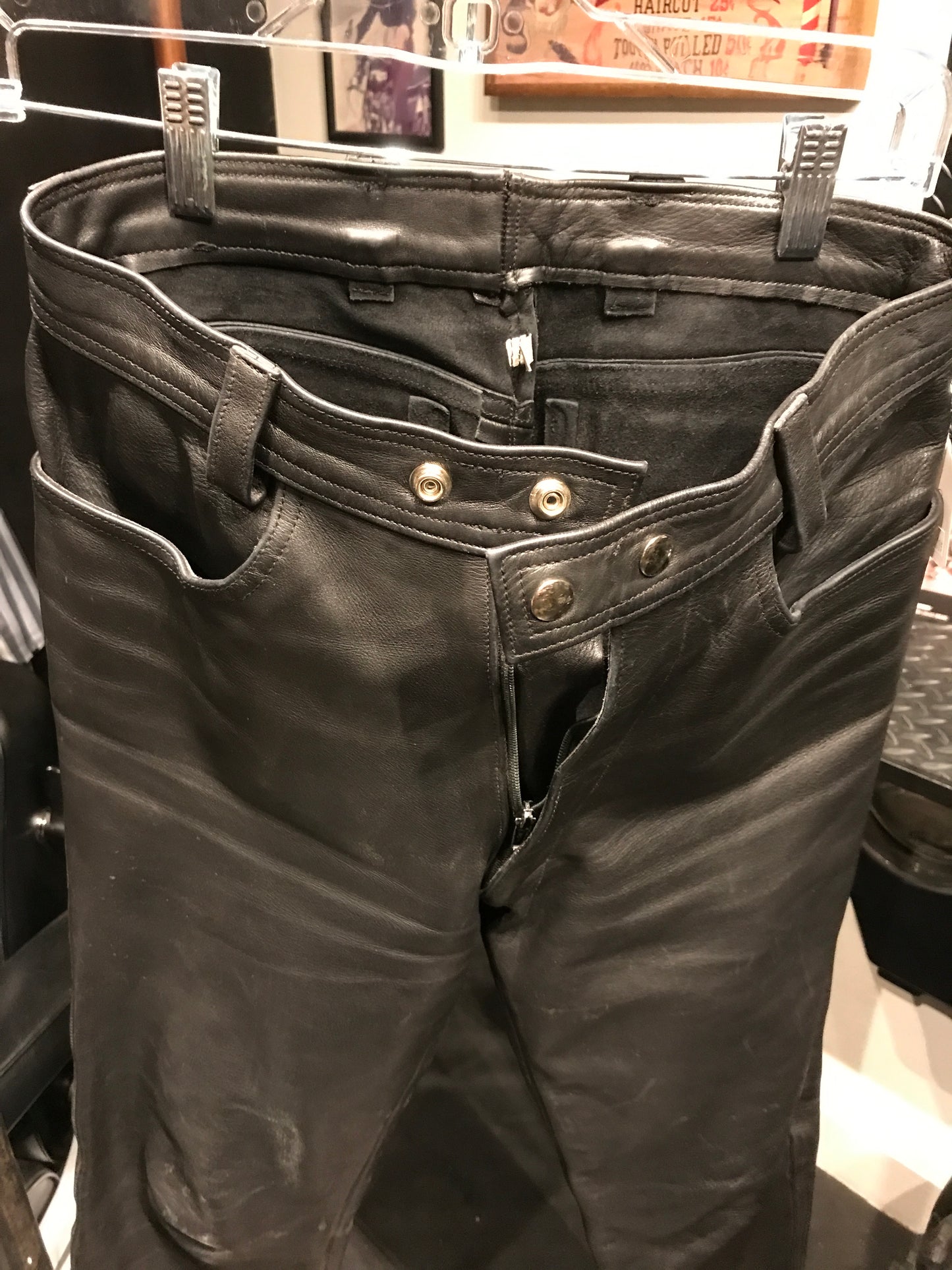 Men’s leather pants