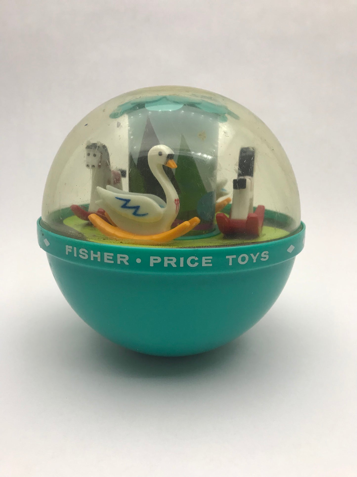 Fisher Price Roly Poly Chime Ball - 1966