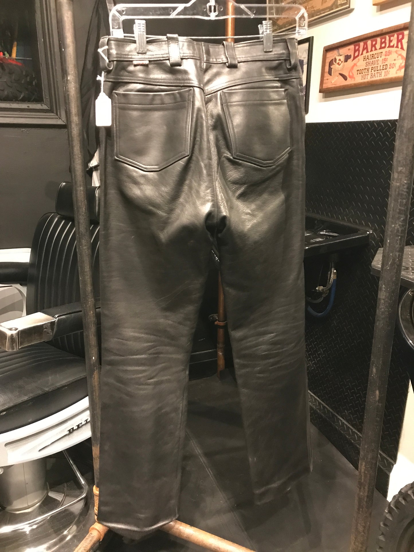 Men’s leather pants