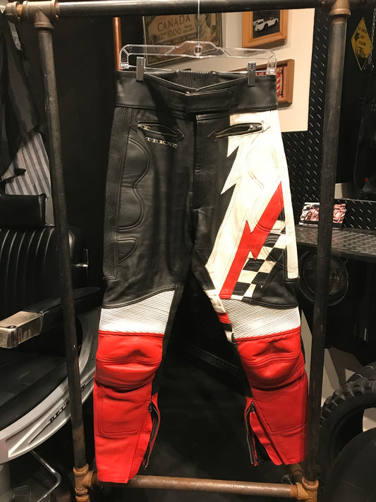 Men’s leather motorcycle pants