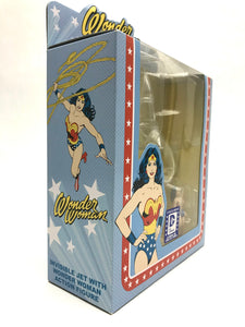 Wonder Woman Mini Figure with Invisible Jet