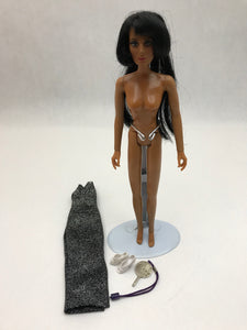 1976 Mego Growing Hair Cher + dress and key